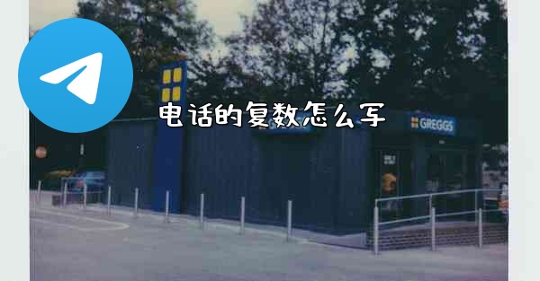 电话的复数怎么写