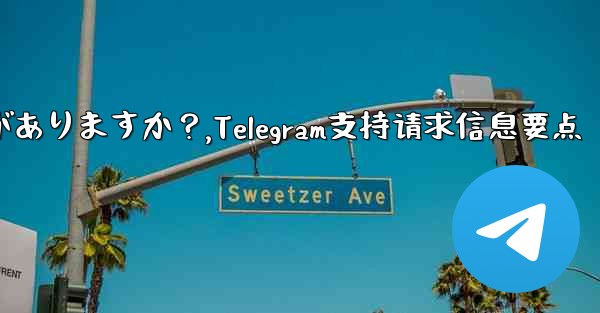 Telegram でサポート リクエストを送信する場合、どのような情報を提供する必要がありますか？,Telegram支持