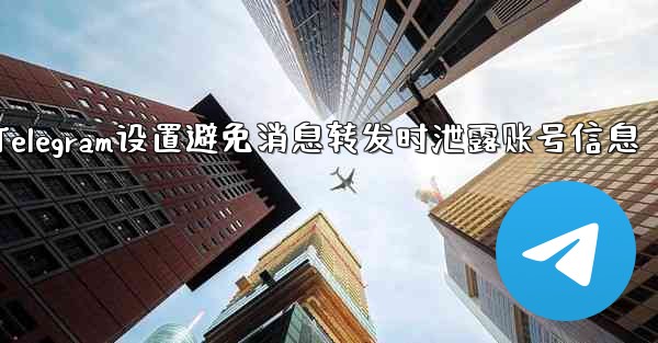 Telegram设置避免消息转发时泄露账号信息