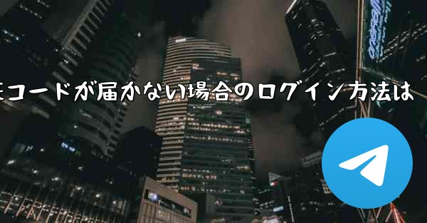 紙飛行機の国内番号で認証コードが届かない場合のログイン方法は