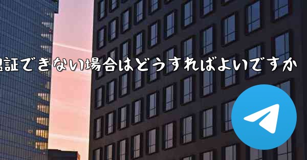 Paper Plane の携帯電話番号が認証できない場合はどうすればよいですか