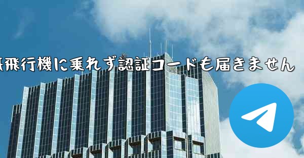 紙飛行機に乗れず認証コードも届きません