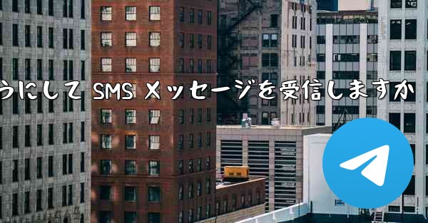 Paper Plane はどのようにして SMS メッセージを受信しますか