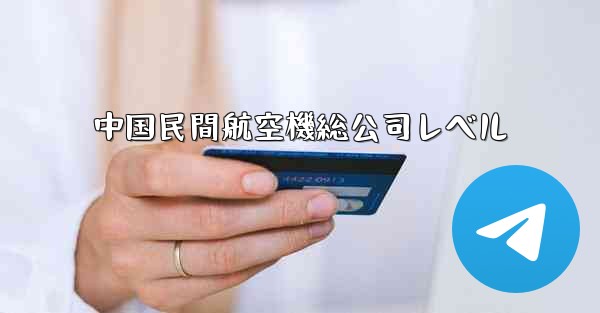 中国民間航空機総公司レベル