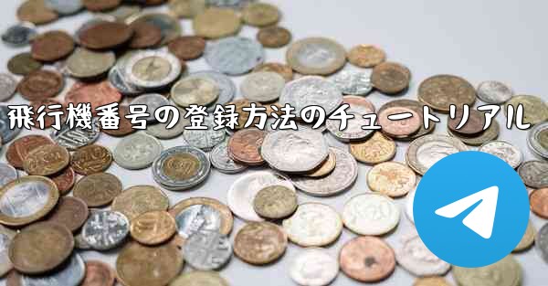 飛行機番号の登録方法のチュートリアル