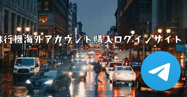 紙飛行機海外アカウント購入ログインサイト