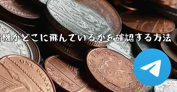 飛行機がどこに飛んでいるかを確認する方法