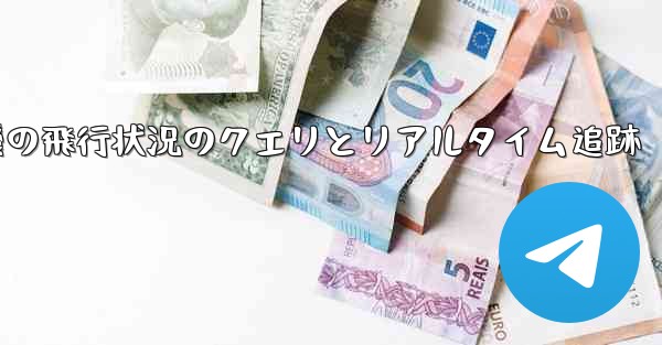 航空機の飛行状況のクエリとリアルタイム追跡