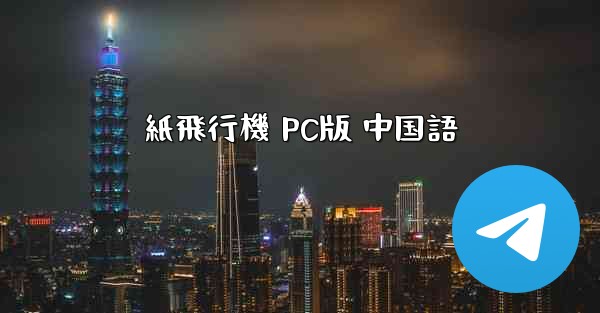 紙飛行機 PC版 中国語