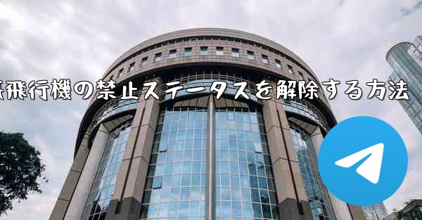 紙飛行機の禁止ステータスを解除する方法