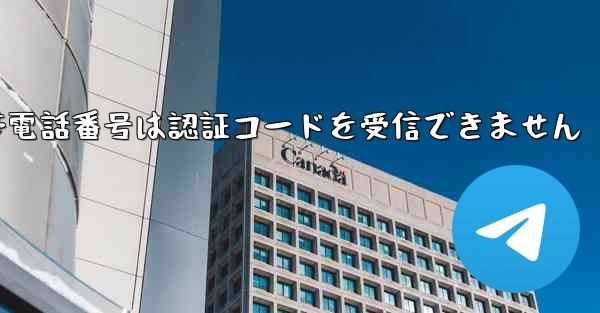 Paper Plane 86 の携帯電話番号は認証コードを受信できません