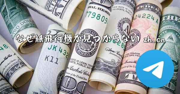 なぜ紙飛行機が見つからない zh_cn