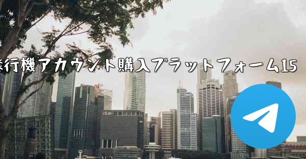 紙飛行機アカウント購入プラットフォーム15