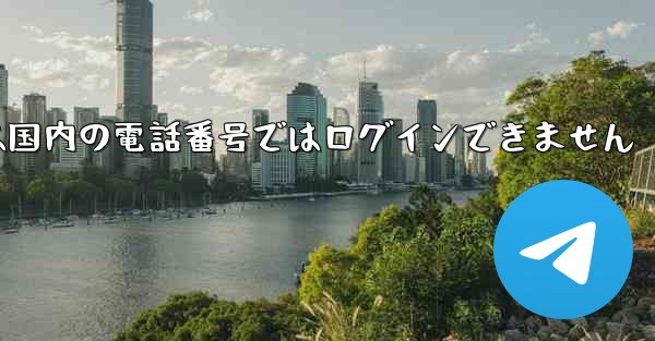 Paper Planeは国内の電話番号ではログインできません