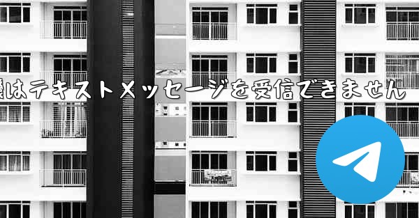 国内の紙飛行機はテキストメッセージを受信できません