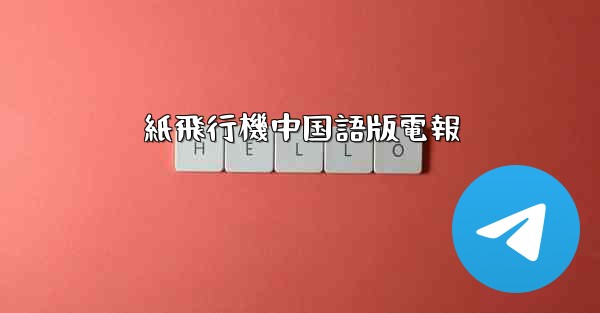 紙飛行機中国語版電報