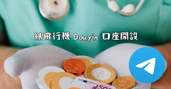 紙飛行機 Douyin 口座開設