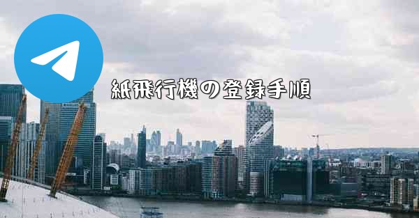 紙飛行機の登録手順