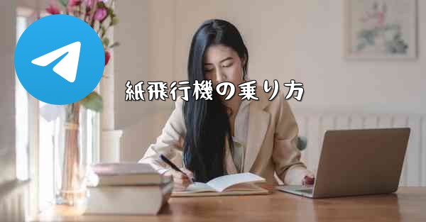 紙飛行機の乗り方
