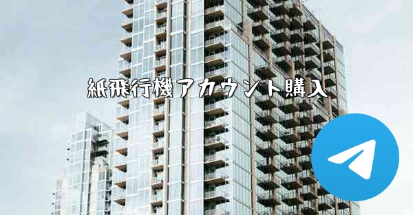 紙飛行機アカウント購入