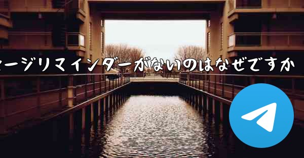 紙飛行機にメッセージリマインダーがないのはなぜですか