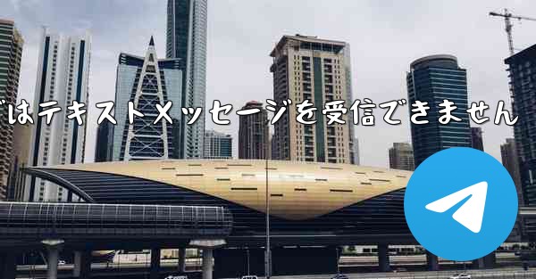 Paper Planeの国内携帯電話番号ではテキストメッセージを受信できません