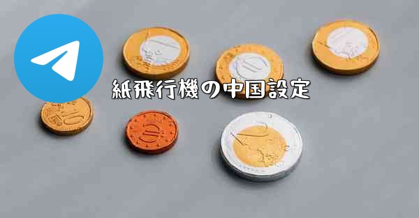 紙飛行機の中国設定