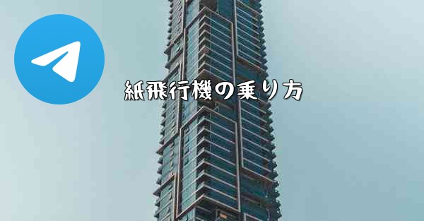 紙飛行機の乗り方