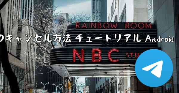 紙飛行機 アカウントのキャンセル方法 チュートリアル Android