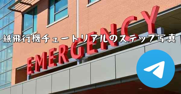 紙飛行機チュートリアルのステップ写真