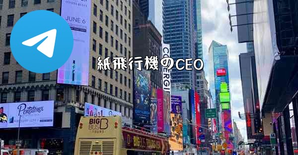 紙飛行機のCEO