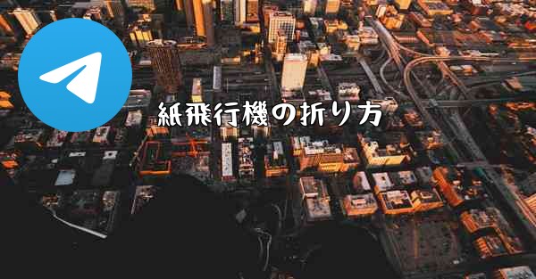 <b>紙飛行機の折り方</b>