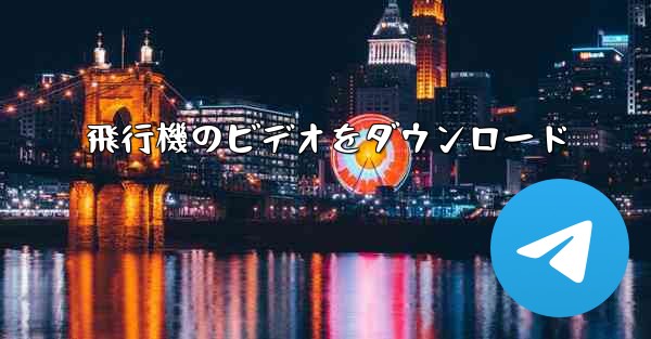 飛行機のビデオをダウンロード