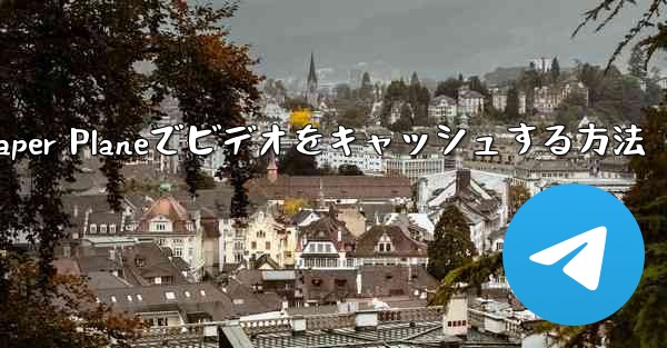 Paper Planeでビデオをキャッシュする方法