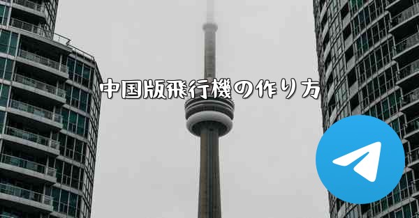 <b>中国版飛行機の作り方</b>