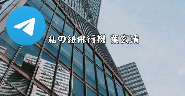 私の紙飛行機 葉玄清