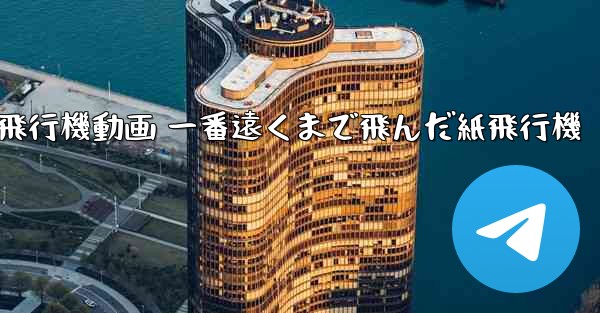 折り紙飛行機動画 一番遠くまで飛んだ紙飛行機