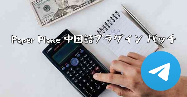 <b>Paper Plane 中国語プラグイン パッチ</b>