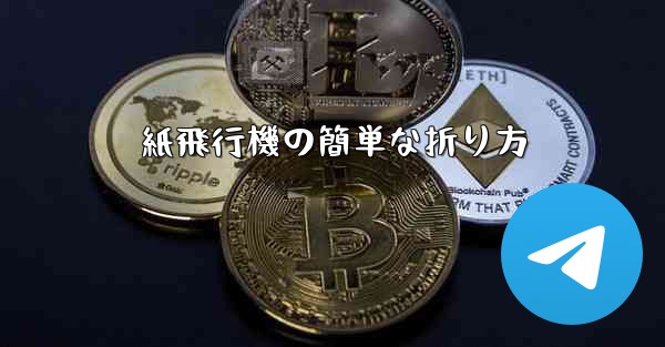 紙飛行機の簡単な折り方