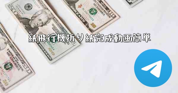 紙飛行機折り紙完成動画簡単