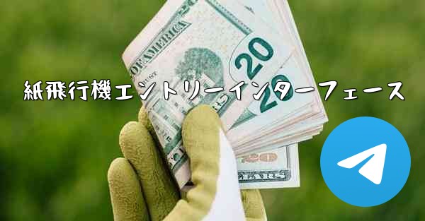 紙飛行機エントリーインターフェース