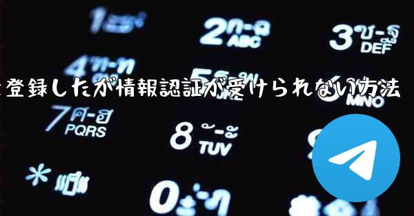 <b>飛行機アカウントを登録したが情報認証が受けられない方法</b>