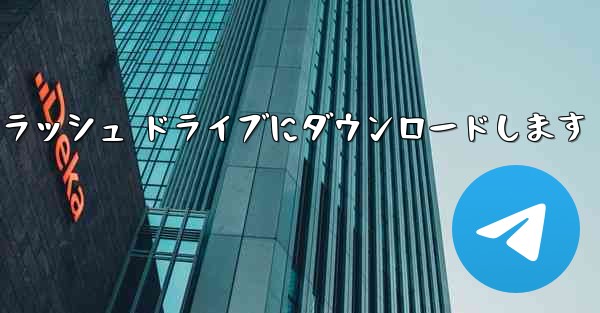 キャッシュされた紙飛行機のビデオを USB フラッシュ ドライブにダウンロードします