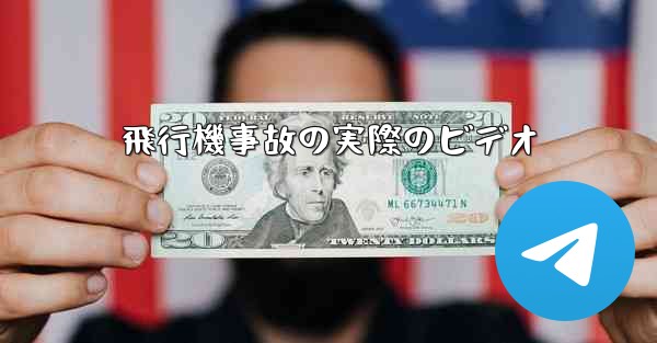 飛行機事故の実際のビデオ