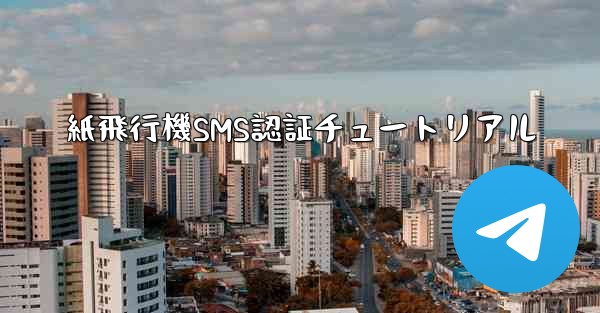 紙飛行機SMS認証チュートリアル