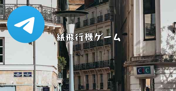 <b>紙飛行機ゲーム</b>