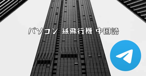 パソコン 紙飛行機 中国語