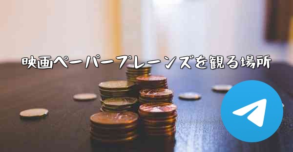 <b>映画ペーパープレーンズを観る場所</b>