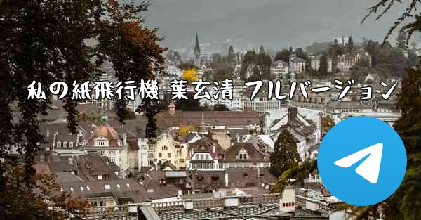 私の紙飛行機 葉玄清 フルバージョン