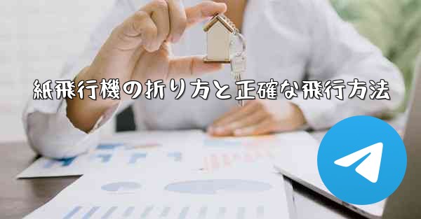 紙飛行機の折り方と正確な飛行方法